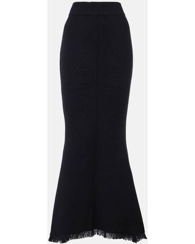 Lisa Yang Sofia Cashmere Maxi Skirt - Black