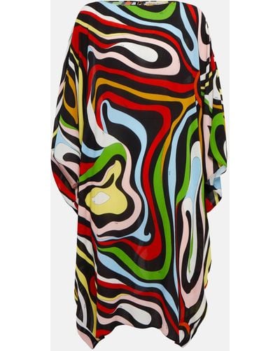 Emilio Pucci Printed Kaftan - Multicolour