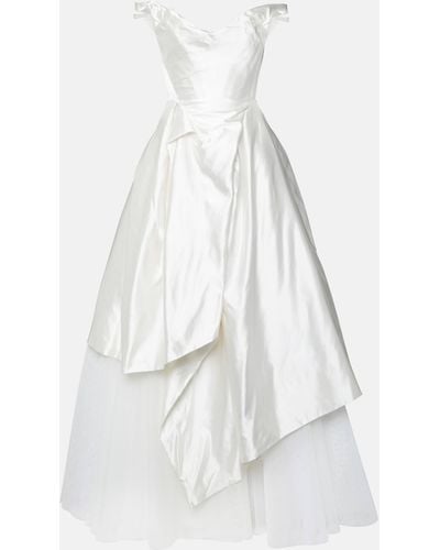 Vivienne Westwood Bridal Nebula Silk Gown - White