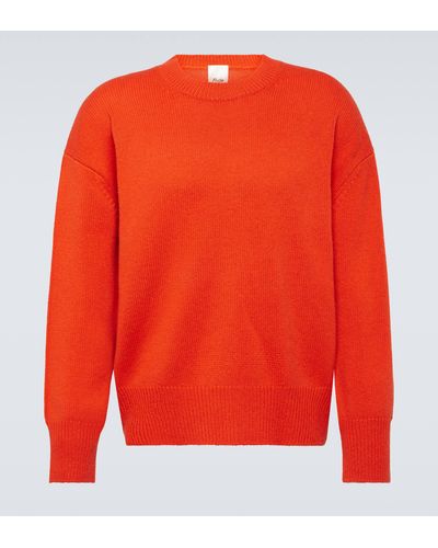 Allude Cashmere Sweater - Red