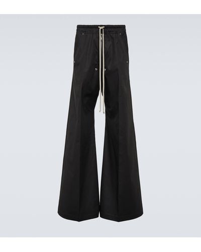 Rick Owens Bela Embellished Wide-leg Pants - Black