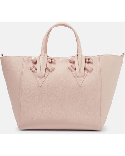 Christian Louboutin Cabachic Small Leather Tote - Pink