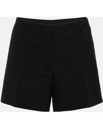 Dries Van Noten Cotton Shorts - Black