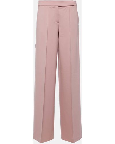 Dorothee Schumacher Emotional Essence High-rise Wide-leg Pants - Pink