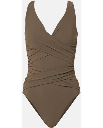 Karla Colletto Basics Swimsuit - Brown