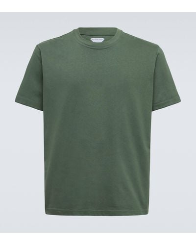 Bottega Veneta Cotton Jersey T-shirt - Green