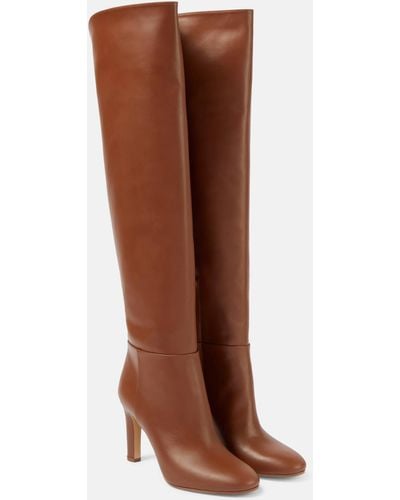 Gabriela Hearst Linda Leather Over-the-knee Boots - Brown