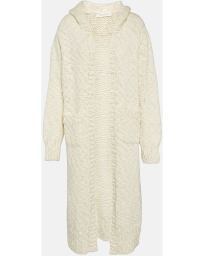 Zimmermann Wilk Wool Coat - White