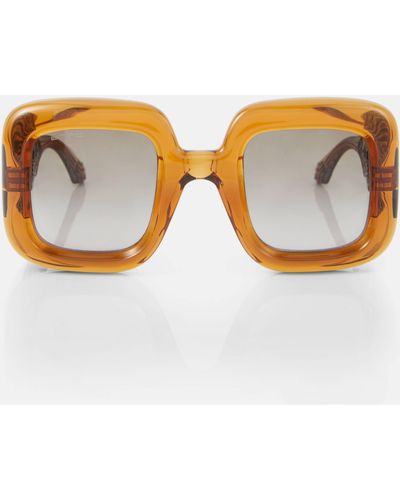 Etro Paisley Oversized Sunglasses - Brown