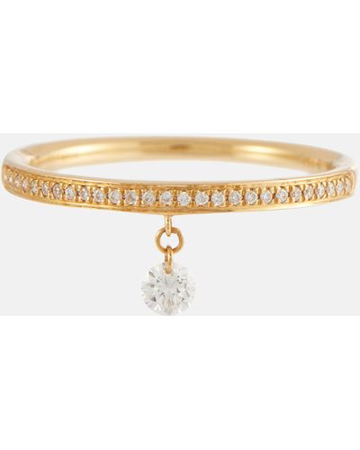PERSÉE Zeus 18kt Gold Ring With Diamonds - Natural