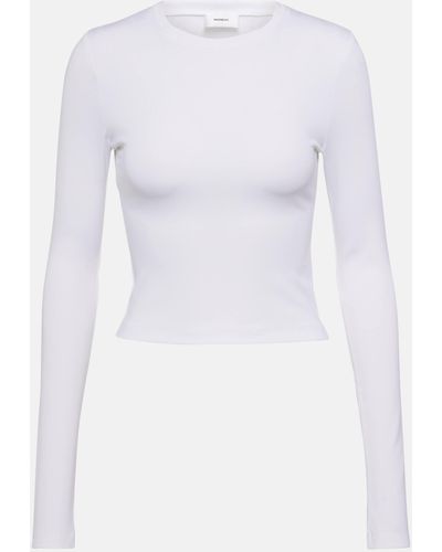 Wardrobe NYC Jersey Top - White