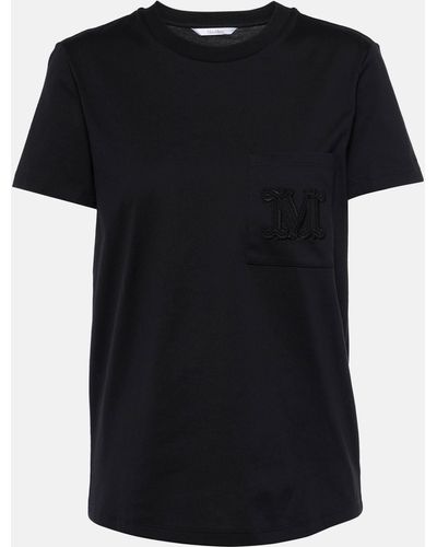 Max Mara Crew-neck T-shirt - Black