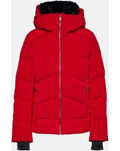 Fusalp Avery Quilted Ski Jacket - Red