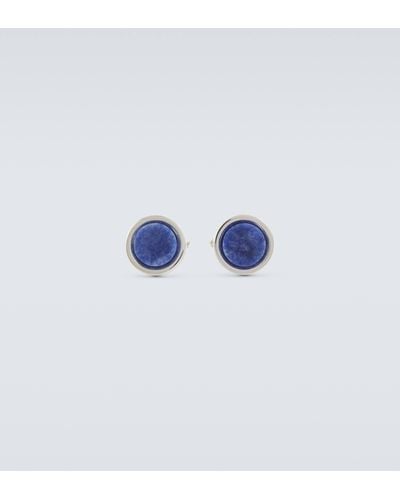 Lanvin Embellished Cufflinks - Blue