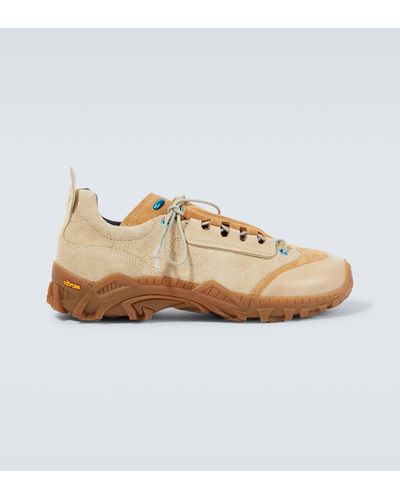 Our Legacy Gabe Suede Sneakers - Natural