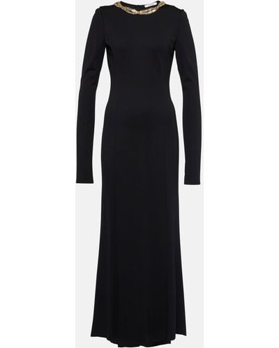 Dorothee Schumacher Embellished Maxi Dress - Black