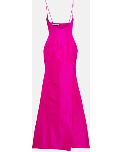 LAQUAN SMITH Scoop-front Gown - Pink