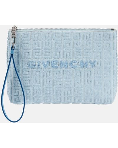 Givenchy Plage 4g Terry Pouch - Blue