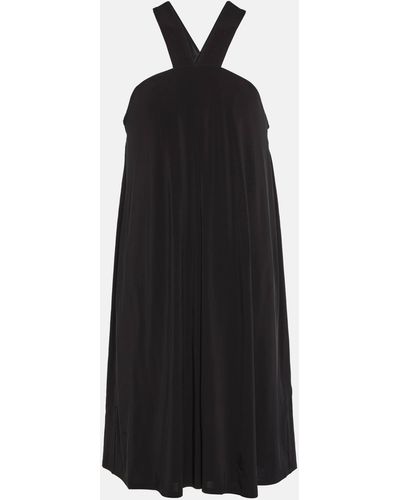 Max Mara Astro Jersey Mini Dress - Black