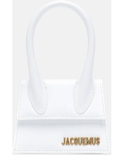 Jacquemus Le Chiquito Leather Tote Bag - White