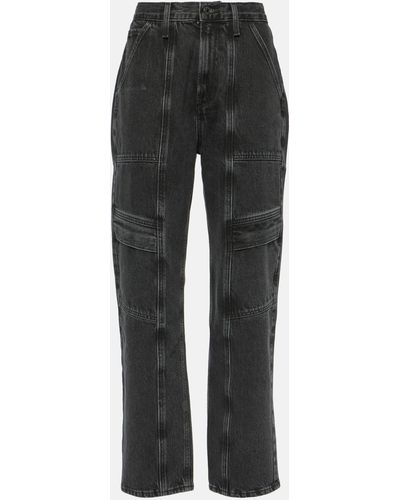 Agolde Cooper High-rise Cargo Jeans - Grey