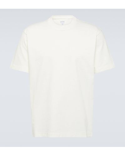 Bottega Veneta Embroidered Cotton T-shirt - White