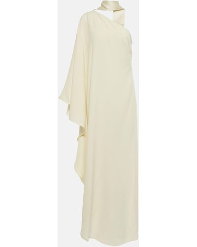 ‎Taller Marmo Ubud Crepe Cady Gown - White