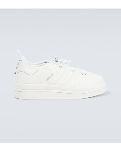 Moncler Genius X Adidas Campus Low-top Sneakers - White