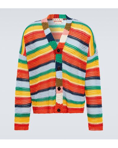 Marni X No Vacancy Inn Crochet Cardigan - Multicolour