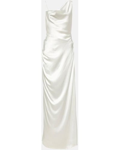 Vivienne Westwood Bridal Minerva Silk Satin Gown - White