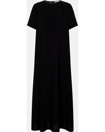 The Row Robi Cady Maxi Dress - Black