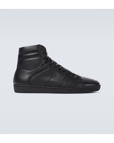 Saint Laurent Court Classic Sl/10h Sneakers - Black