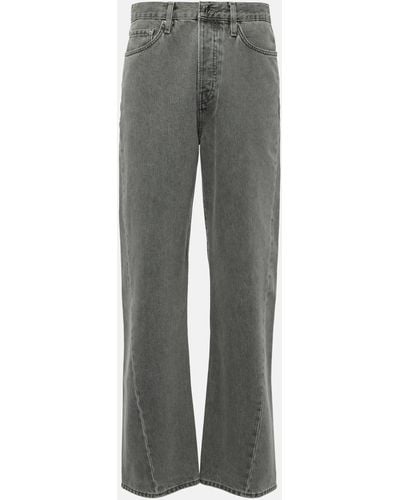 Totême Twisted Straight Jeans - Grey