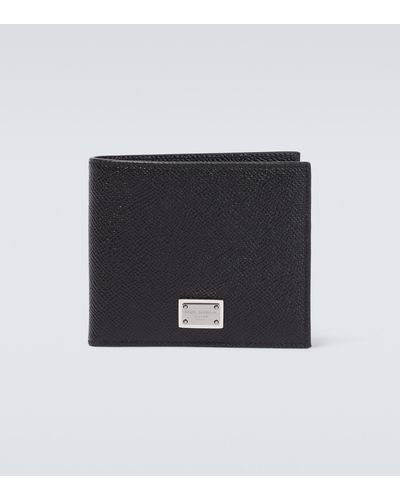 Dolce & Gabbana Portemonnaie aus Leder - Schwarz