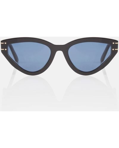 Dior Diorsignature B2u Cat-eye Sunglasses - Blue