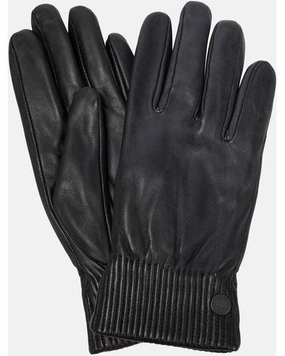 Canada Goose Leather Gloves - Black
