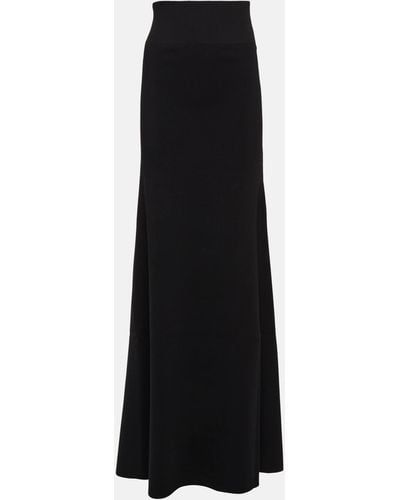 Victoria Beckham High-waisted Maxi Skirt - Black