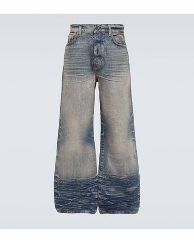 Amiri Baggy Wide-leg Jeans - Blue