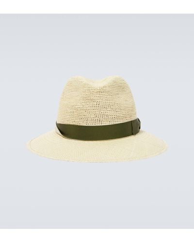 Borsalino Straw Panama Hat - Natural