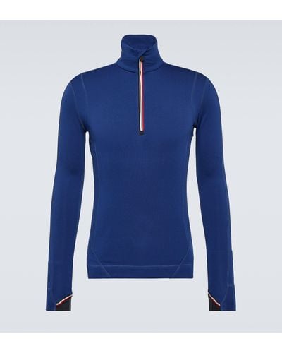 3 MONCLER GRENOBLE Jersey Top - Blue