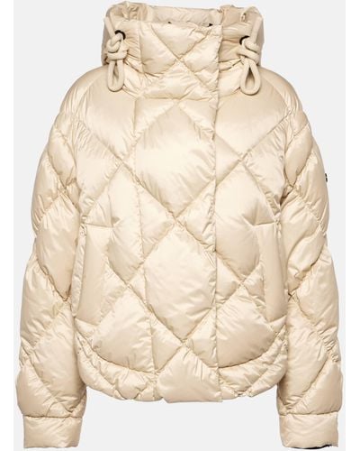Goldbergh Fiona Quilted Down Jacket - Natural