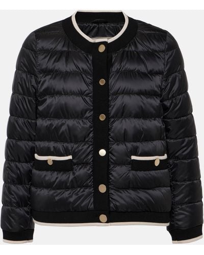 Max Mara The Cube Jackie Quilted Down Jacket - Black