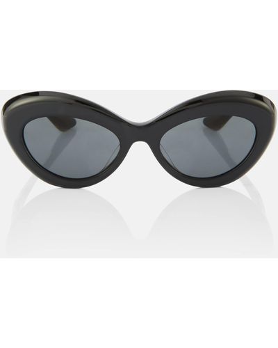 Khaite X Oliver Peoples 1968c Cat-eye Sunglasses - Brown