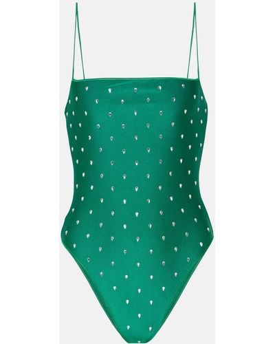 Oséree Gem Swimsuit - Green