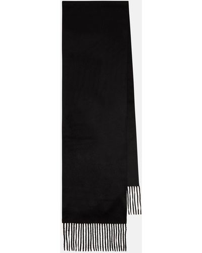 The Row Cashmere Scarf - Black