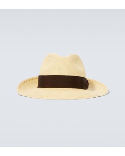 Borsalino Amedeo Straw Panama Hat - Natural