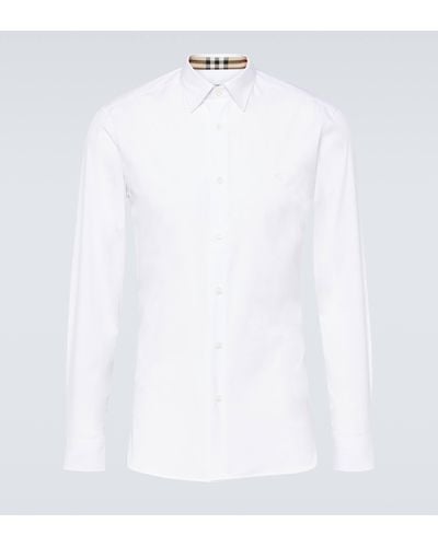 Burberry Cotton-blend Shirt - White