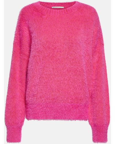 Stella McCartney Fluffy Knit Sweater - Pink