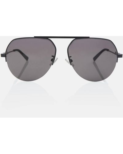 Bottega Veneta Aviator Sunglasses - Grey