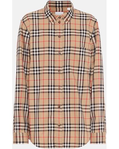 Burberry Vintage Check Shirt - Natural